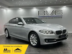 Silver Used 2015 BMW 520 Sedan | £7,994 (Good price)