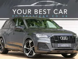 Grey Used 2021 Audi Q7 Black Edition SUV | £37,977 (Super price)
