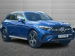 Blue Used 2023 Mercedes GLC300e AMG Line Premium SUV | £45,500