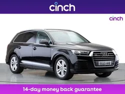 Black Used 2019 Audi Q7 S-Line SUV | £28,429 (Super price)