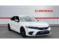 White Used 2022 Honda Civic Hybrid Hatchback | £22,226 (Fair price)