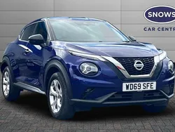 Blue (rbng) Used 2019 Nissan Juke N-Connecta SUV | £11,988 (Good price)