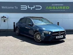 Blue Used 2021 Mercedes A200 Exclusive Hatchback | £24,595 (Expensive)