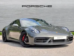 Aventurine green Used 2022 Porsche 911 Coupe | £108,950 (Fair price)