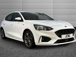White Used 2019 Ford Focus ST-Line Hatchback | £9,650 (Fair price)