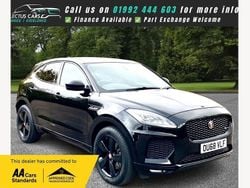Black Used 2018 Jaguar E-Pace R-Dynamic SUV | £19,490 (Fair price)