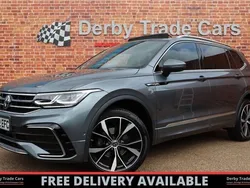 Grey Used 2022 VW Tiguan Allspace R-line SUV | £32,490 (Expensive)