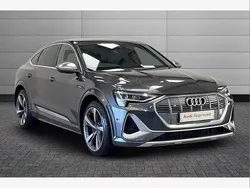 Grey Used 2022 Audi e-tron Sportback Advanced SUV | £39,450