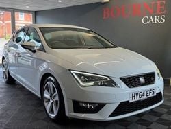 White Used 2014 Seat Leon FR Hatchback | £10,140 (Expensive)