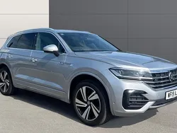 Silver Used 2019 VW Touareg R-line SUV | £26,988 (Fair price)