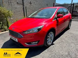 Red Used 2015 Ford Focus Titanium Hatchback | £2,995 (Expensive)