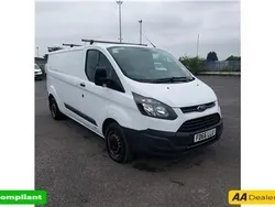 White Used 2016 Ford Transit Custom | £11,999 (A bit pricey)