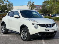 White Used 2014 Nissan Juke Tekna SUV | £4,290 (Good price)