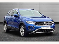Blue Used 2022 VW T-Roc Life SUV | £19,295 (Fair price)