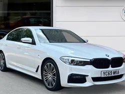 White Used 2019 BMW 520 M Sport | £20,900 (Good price)