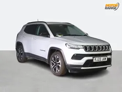 Grey Used 2022 Jeep Compass Limited SUV | £16,895 (Fair price)