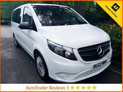 White Used 2022 Mercedes Vito MPV | £29,990 (Expensive)