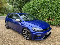 Blue Used 2017 VW Golf VII R Hatchback | £16,495 (Fair price)