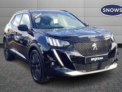 Black Used 2021 Peugeot e-2008 Premium SUV | £13,572 (Fair price)