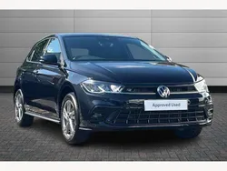 Black Used 2024 VW Polo R-line Hatchback | £21,995 (Fair price)