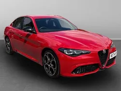 Red Used 2024 Alfa Romeo Giulia Veloce Sedan | £34,950 (Expensive)