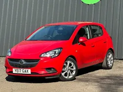 Red Used 2017 Vauxhall Corsa Hatchback | £3,145 (Fair price)