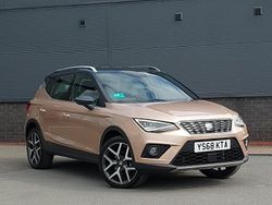 Gold Used 2018 Seat Arona XCELLENCE Lux SUV | £12,298 (Fair price)
