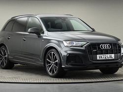 Daytona gray pearlescent Used 2022 Audi Q7 Black Edition SUV | £38,150 (Good price)