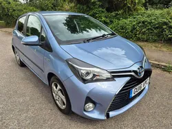 Blue Used 2016 Toyota Yaris Hybrid Hatchback | £9,995 (A bit pricey)