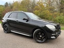 Black Used 2013 Mercedes ML250 AMG SUV | £11,995 (Fair price)