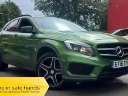Green Used 2016 Mercedes GLA200 AMG line SUV | £8,295 (Fair price)