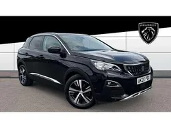 Black Used 2020 Peugeot 3008 Allure SUV | £16,499 (Fair price)