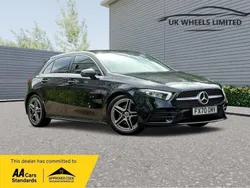 Black Used 2020 Mercedes A200 AMG line Hatchback | £16,190 (Good price)