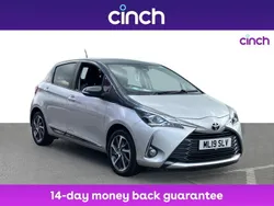 Silver Used 2019 Toyota Yaris Hatchback | £11,299 (Fair price)