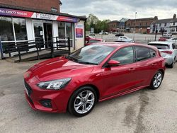 Metallic red Used 2021 Ford Focus ST-Line Hatchback | £10,990 (Fair price)