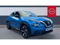Blue Used 2020 Nissan Juke Tekna SUV | £15,918 (Fair price)