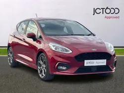 Red Used 2021 Ford Fiesta ST-Line Hatchback | £12,524 (Fair price)