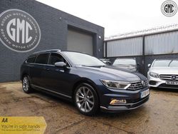 Blue Used 2015 VW Passat R-line Estate | £12,500 (A bit pricey)