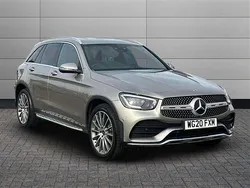 Silver Used 2020 Mercedes GLC300 AMG Line Premium SUV | £29,550 (Good price)