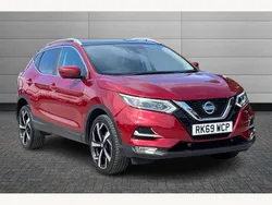 Red Used 2019 Nissan Qashqai Tekna SUV | £18,150 (Fair price)