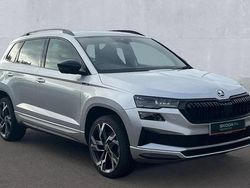 Brilliant silver metallic Used 2024 Skoda Karoq SportLine SUV | £25,780 (Fair price)