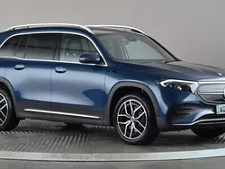 Blue Used 2022 Mercedes EQB350 AMG Line Premium SUV | £26,998 (Fair price)