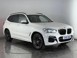 White Used 2018 BMW X3 M Sport SUV | £21,200 (Fair price)