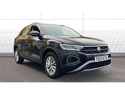 Black Used 2023 VW T-Roc Life SUV | £17,495 (Good price)