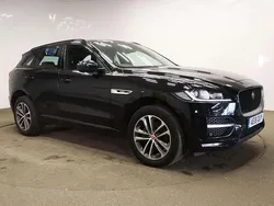 Black Used 2018 Jaguar F-Pace R-Sport SUV | £13,495 (Fair price)