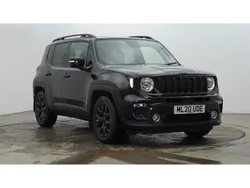 Carbon black Used 2020 Jeep Renegade Night Eagle SUV | £13,999 (Fair price)