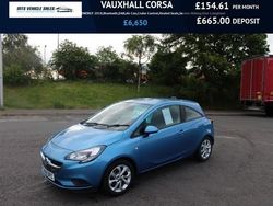 Blue Used 2018 Vauxhall Corsa Hatchback | £6,650 (Fair price)