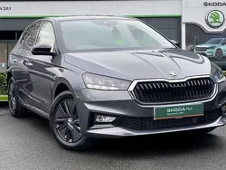 Graphite grey metallic black magic pearl effect Used 2024 Skoda Fabia Colour Edition Hatchback | £17,899 (Good price)