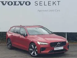 Red Used 2023 Volvo V60 Ultimate Estate | £41,998