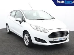 White Used 2017 Ford Fiesta Zetec Hatchback | £6,495 (Fair price)
